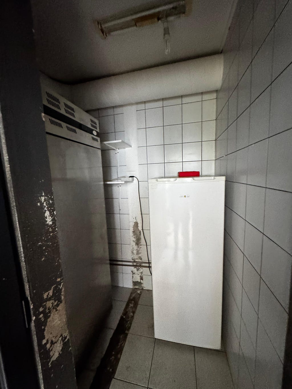 The kitchen area which are now offices