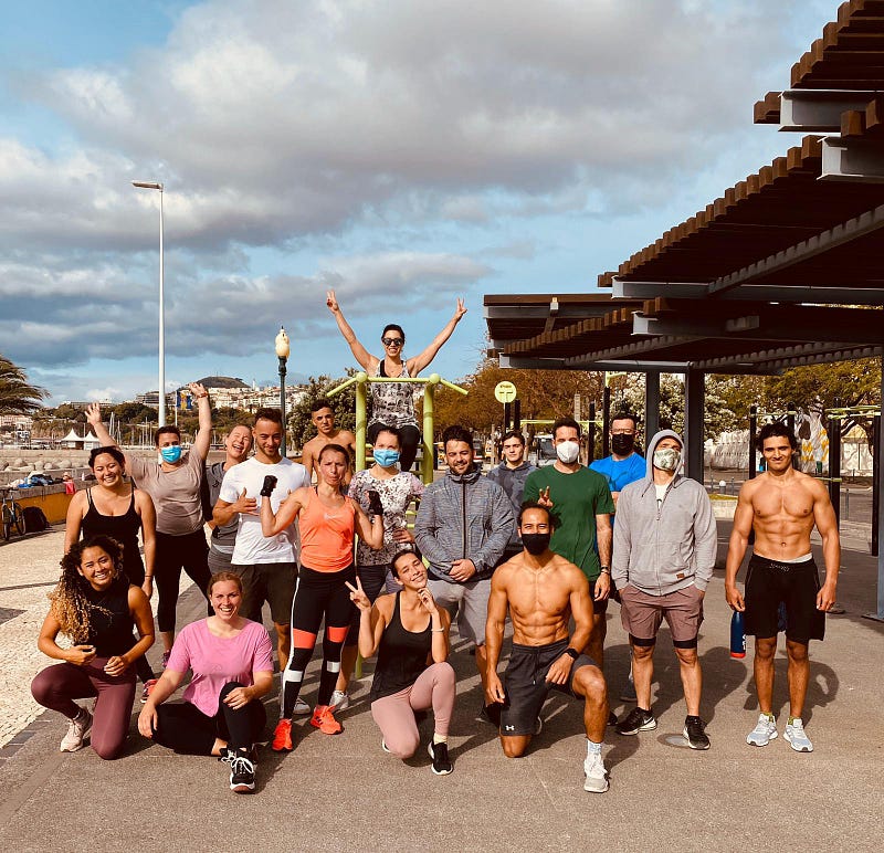 “It Started with Burpees” the story of Madeira Friends