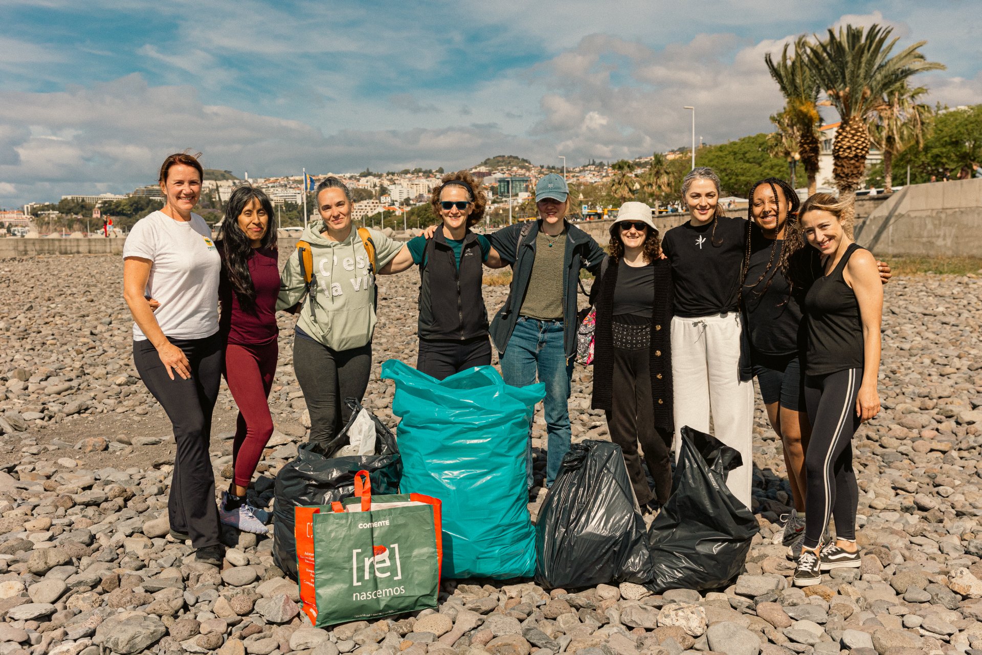 Earth Day yoga and beach cleanup: grounding ourselves, then giving back